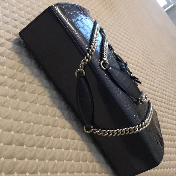 Gucci handbag Guccissima large Emily. Rare color. - Picture 2 of 8